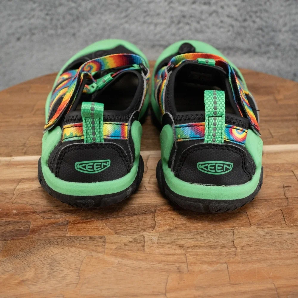 Keen Kids' Knotch Creek Sandal Tie Dye Irish Green Kid Shoe Sandals Size 1